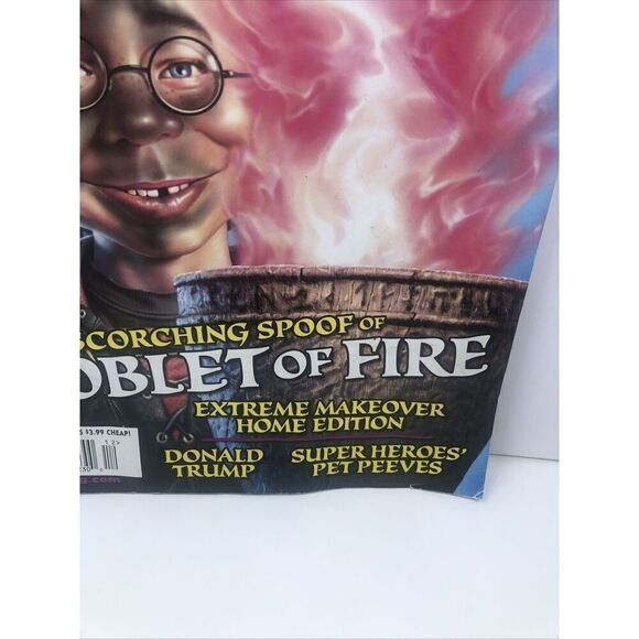 Mad Magazine #460 December 2005 Goblet of Fire - Picture 4 of 10